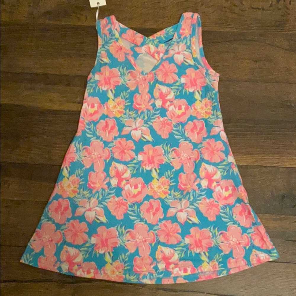 Simply Southern Tropical Toddler Dress - Picture 2 of 5